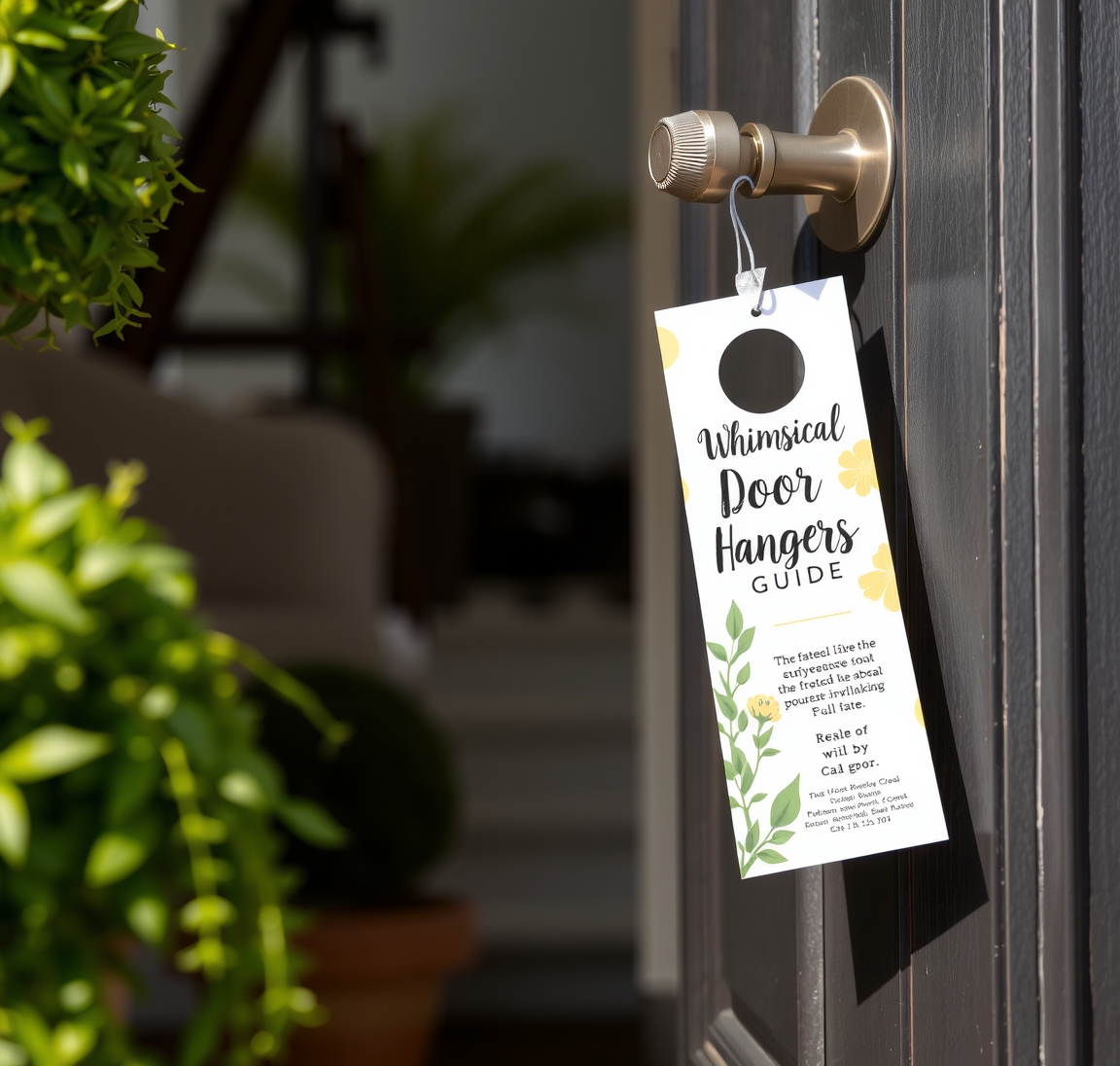 Preparation visual for Whimsical Door Hangers Guide