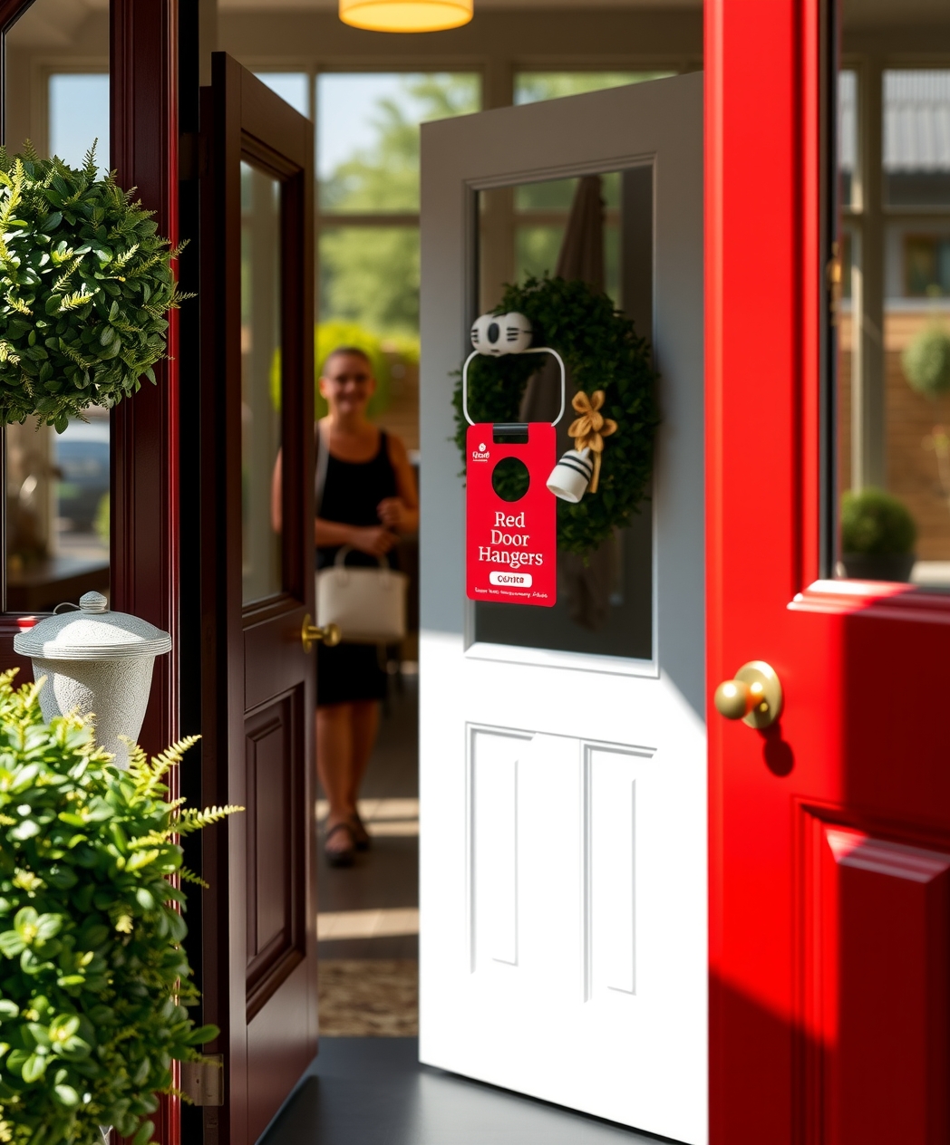 Preparation visual for Red Door Hangers Guide