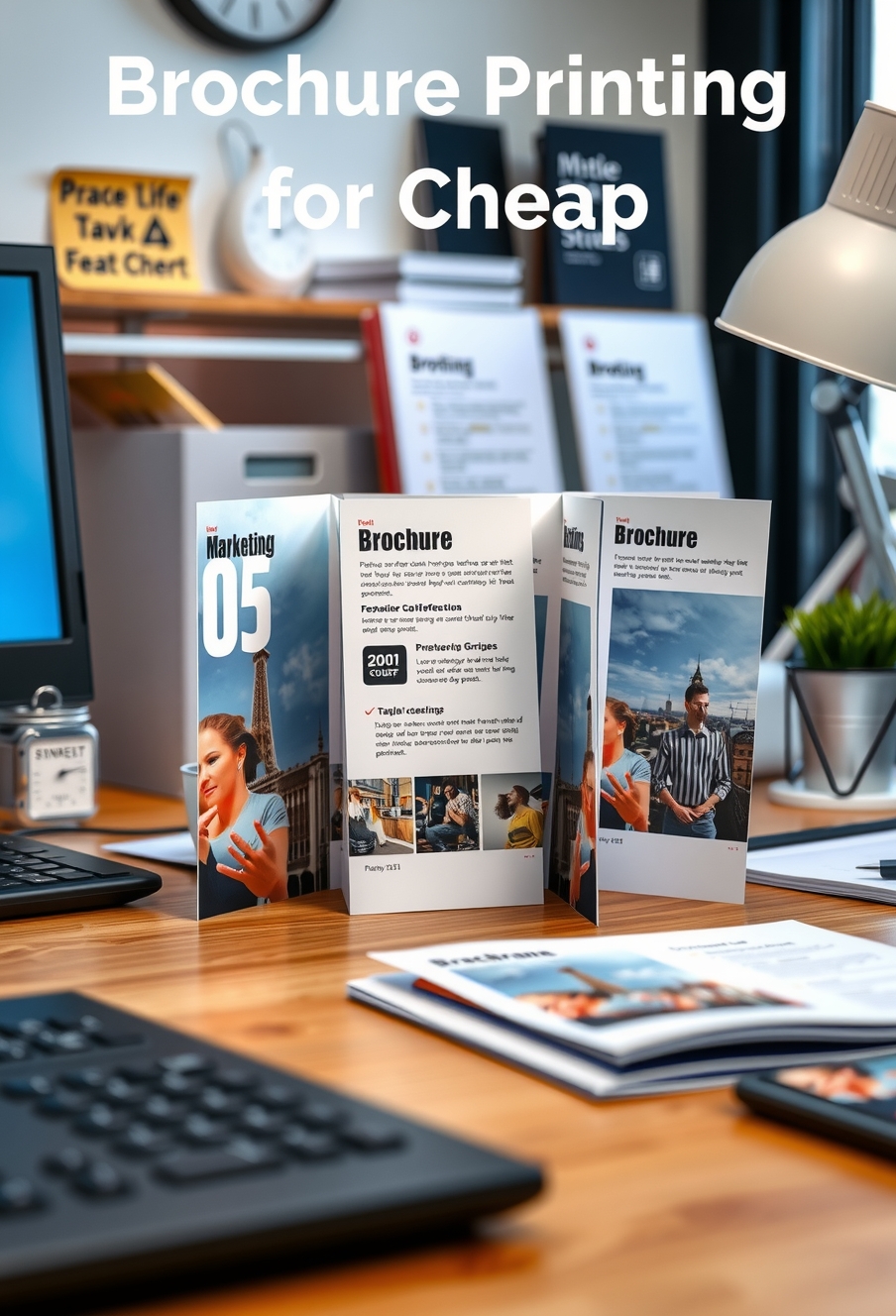 Preparation visual for Brochure Printing for Cheap