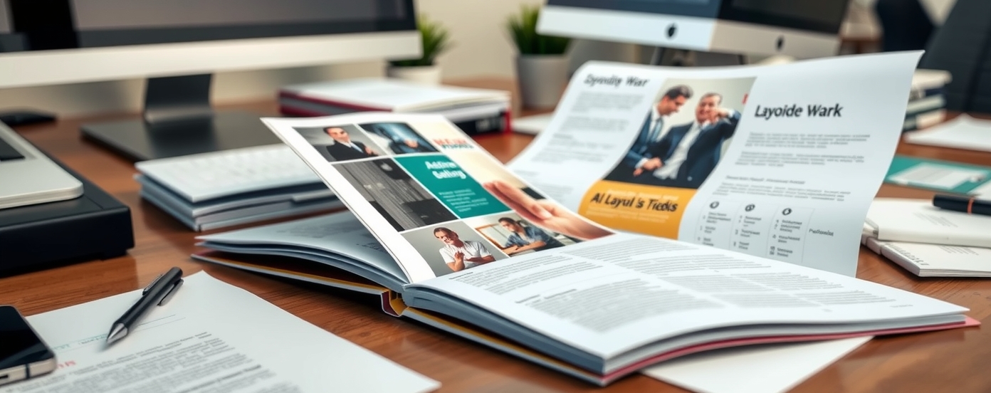 Preparation visual for Why Is My Brochure Printing Upside Down Guide