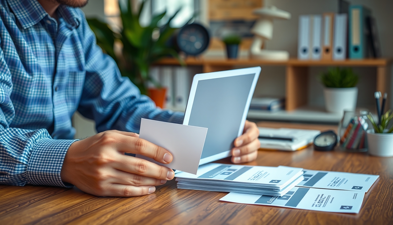 Quality check visual for Business Cards Printing Nairobi Guide