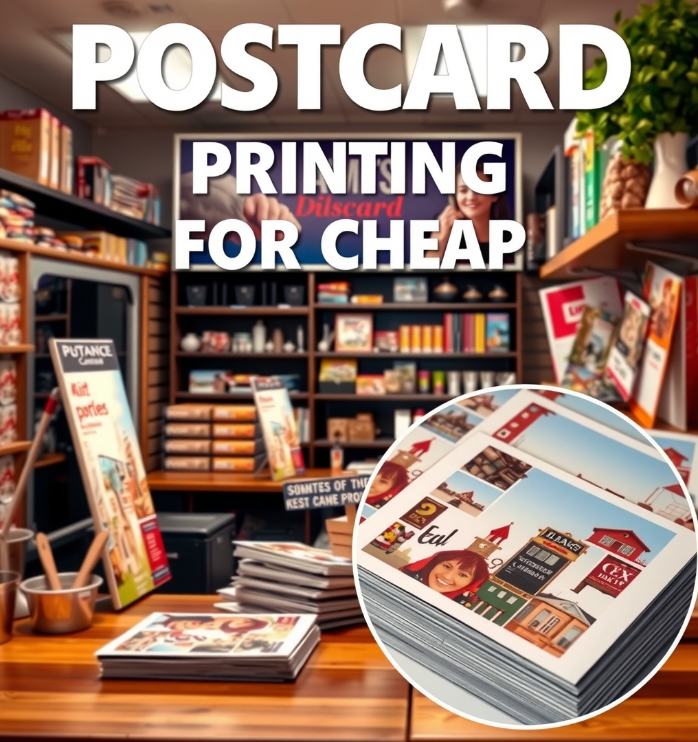 Evaluating the best Postcard Printing for Cheap environment