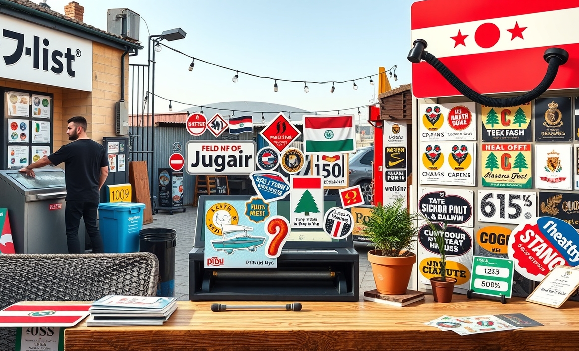 Checklist for Stickers Printing Lebanon Guide