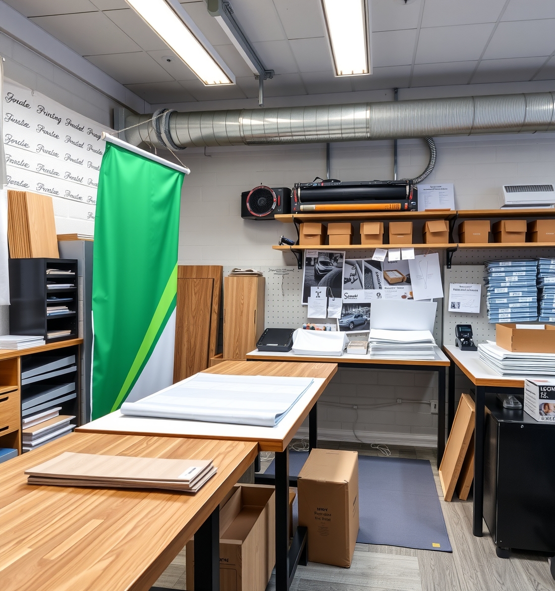 Preparation visual for Vinyl Banner Printing London Guide