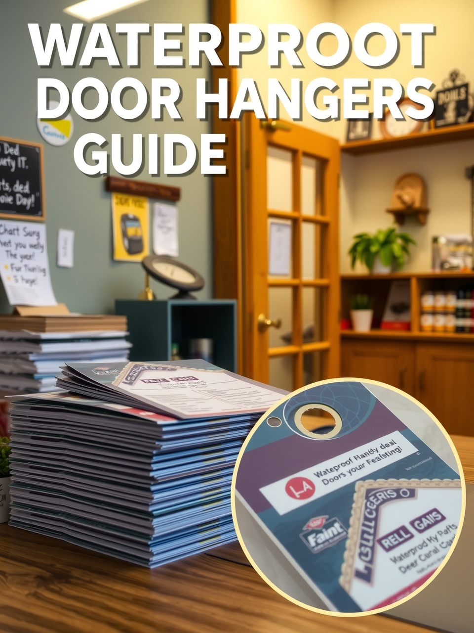 Quality check visual for Waterproof Door Hangers Guide