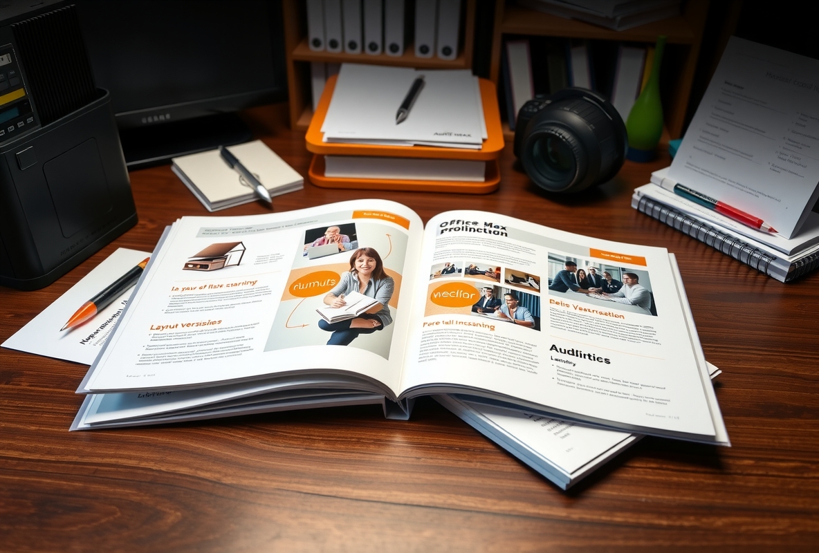 Checklist for Office Max Brochure Printing Guide