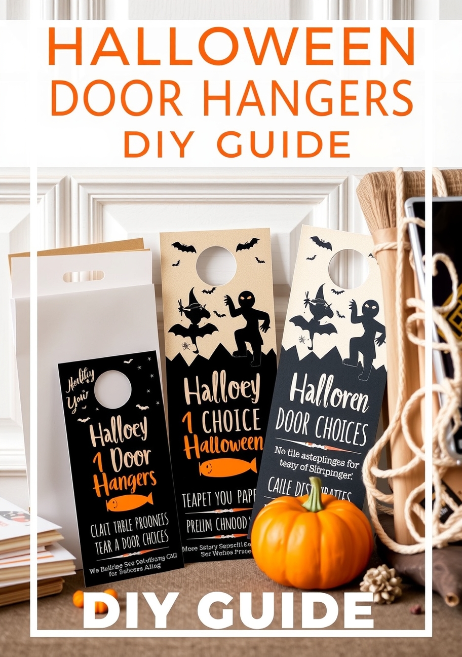 Halloween Door Hangers Diy Guide