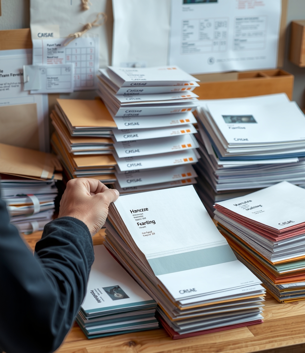 Preparation visual for Envelope Printing Staples Guide