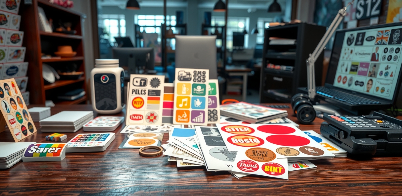 Preparation visual for Types of Stickers Printing Guide