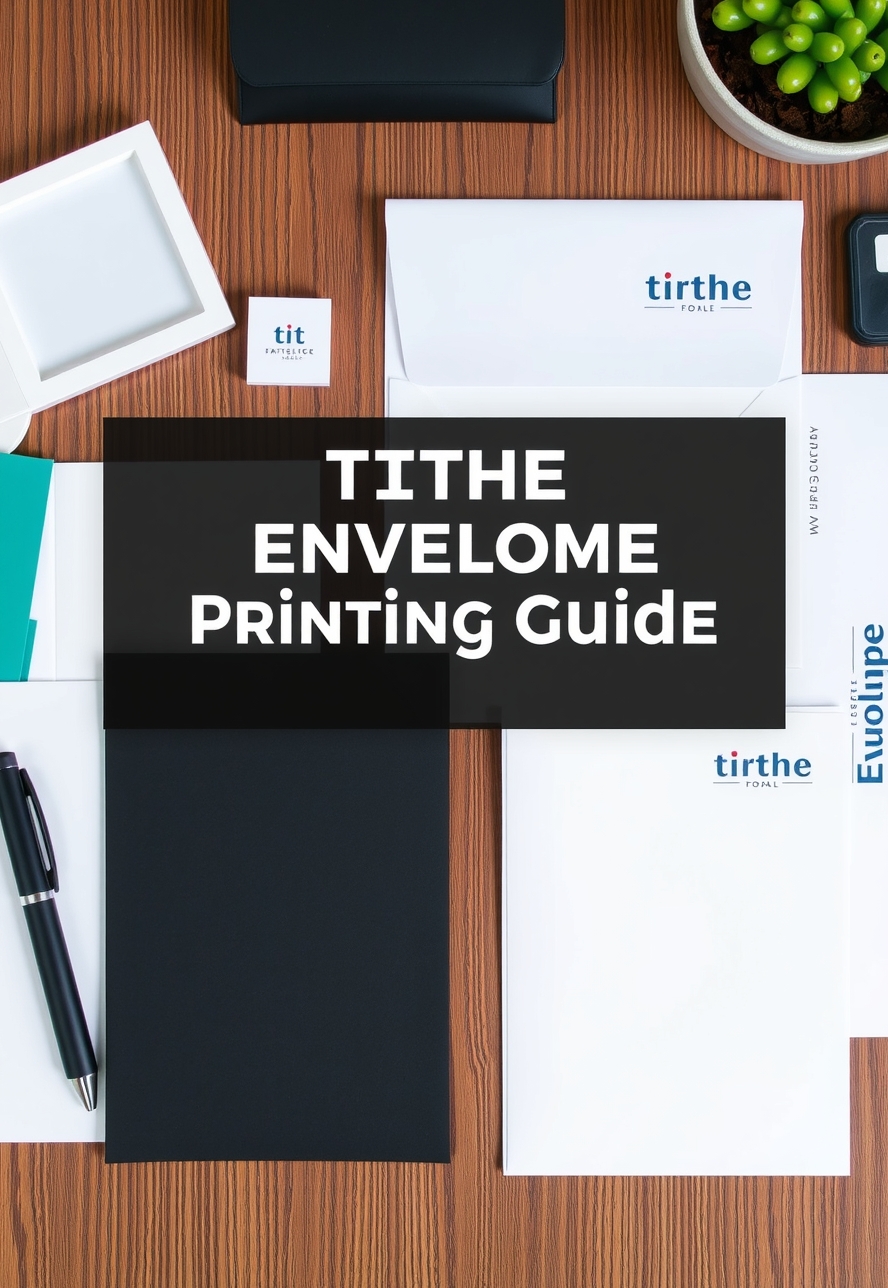 Evaluating the best Tithe Envelope Printing Guide environment