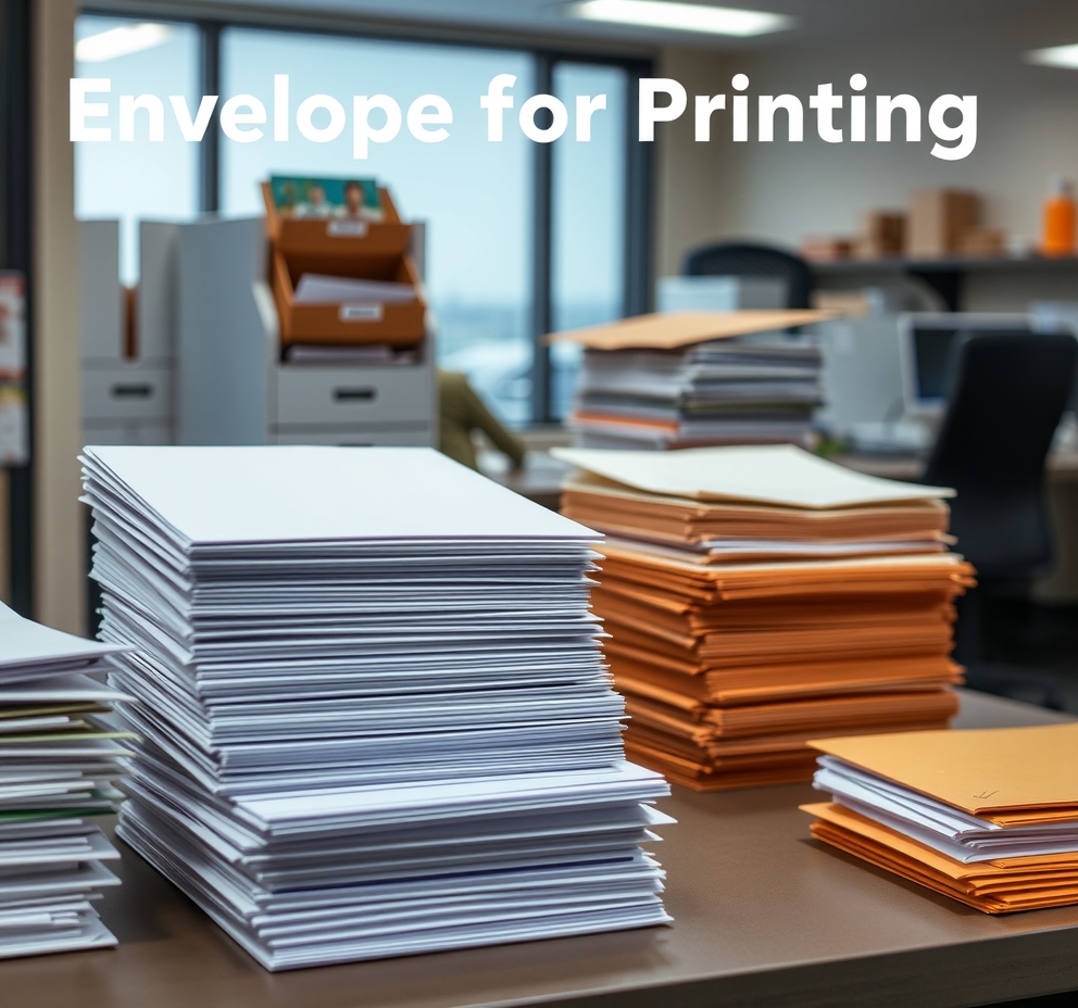Checklist for Envelope for Printing Guide
