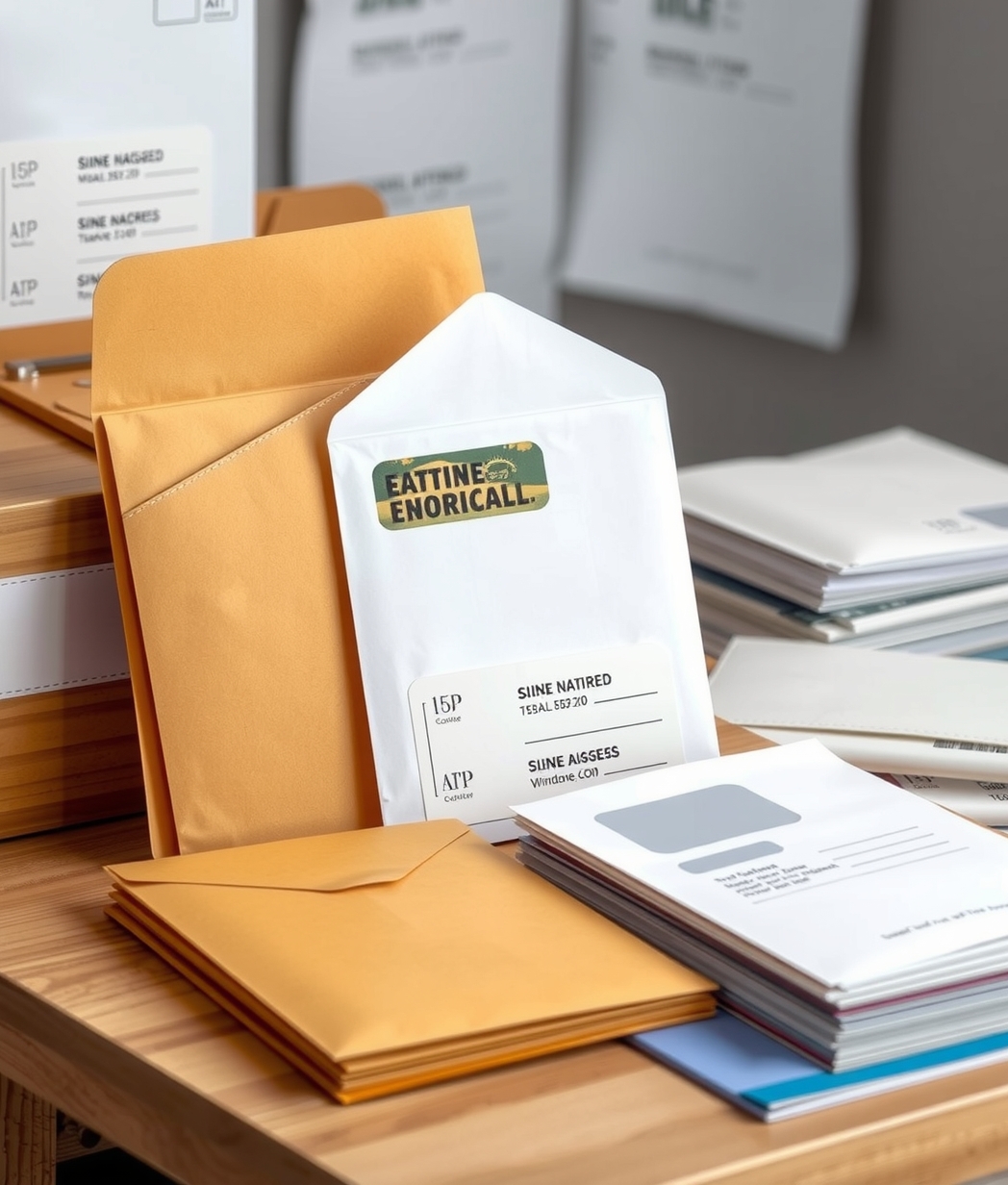 Preparation visual for Envelope for Printing Guide