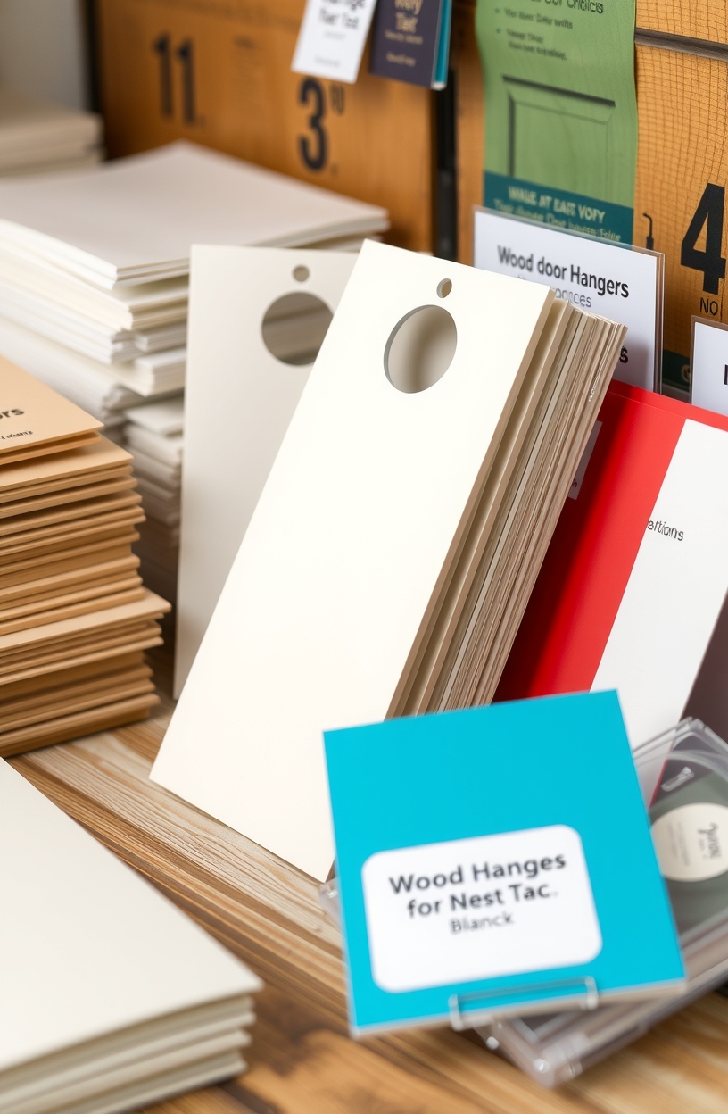 Wood Door Hangers Blank Guide