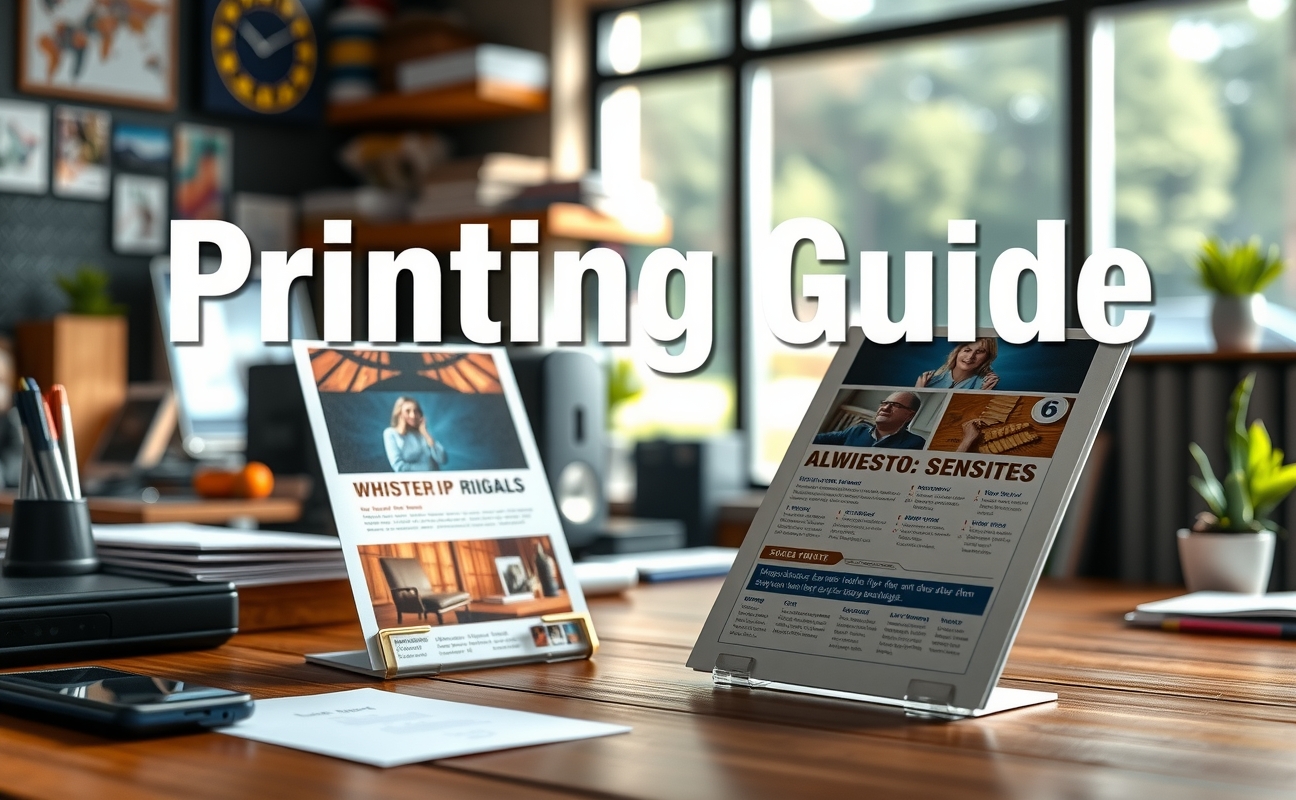 Checklist for 4 X 6 Flyer Printing Guide
