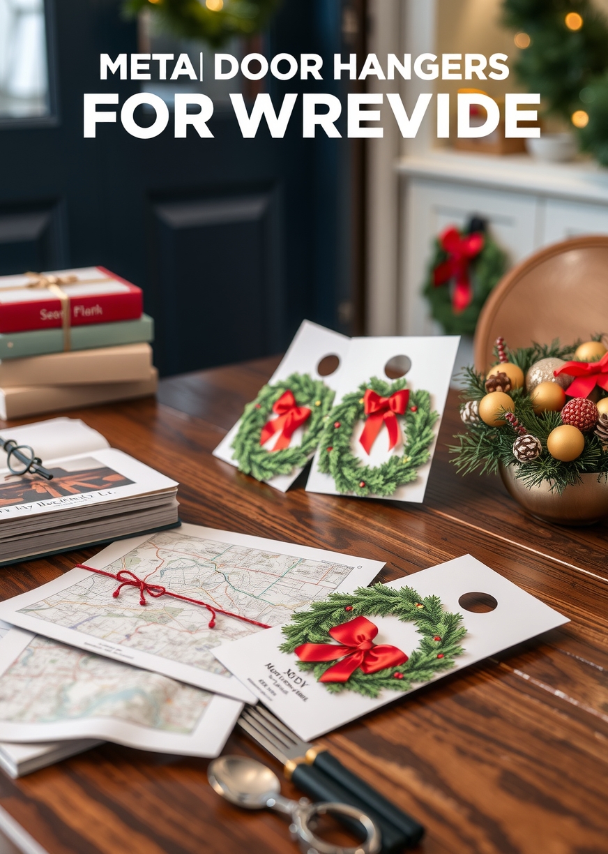 Preparation visual for Metal Door Hangers for Wreaths Guide