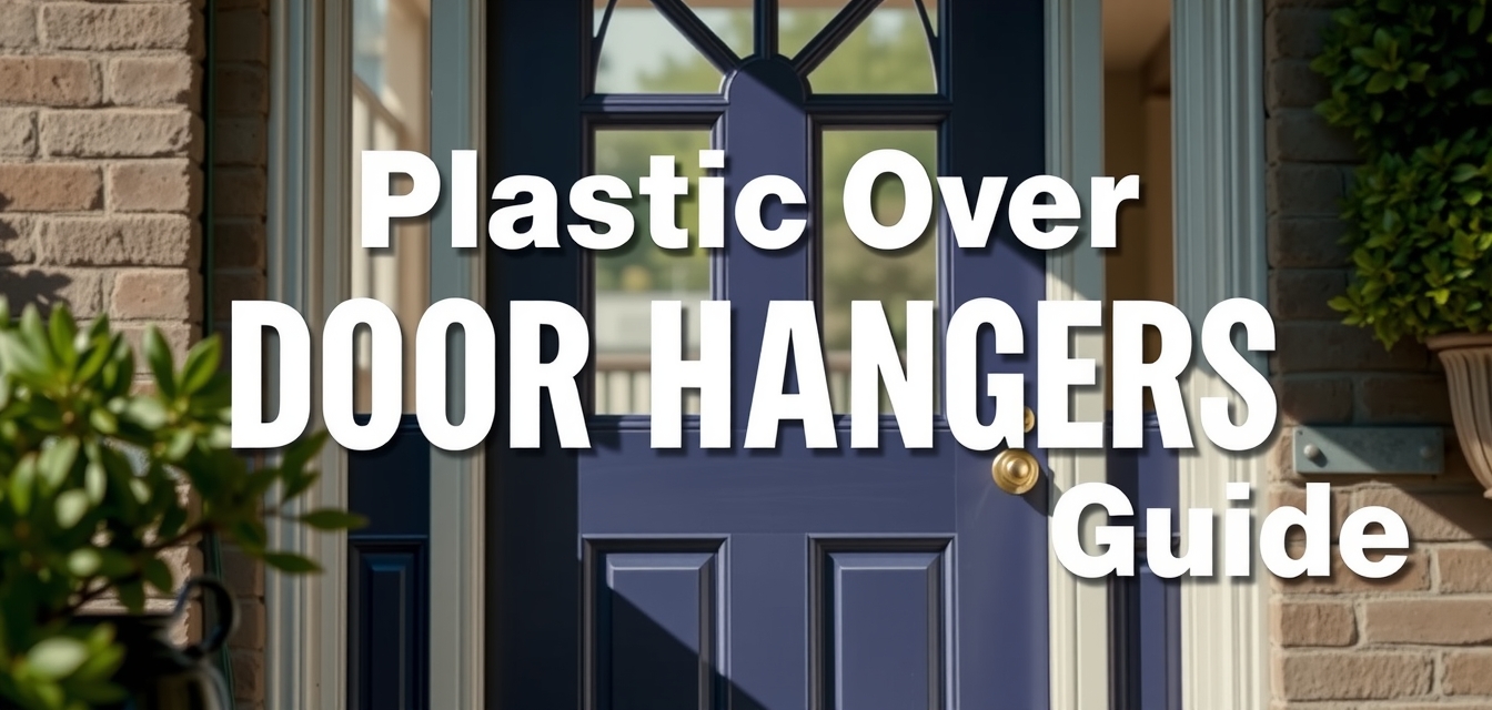 Checklist for Plastic Over Door Hangers Guide
