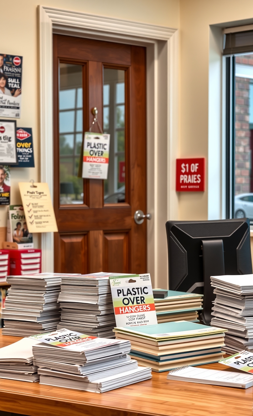 Preparation visual for Plastic Over Door Hangers Guide