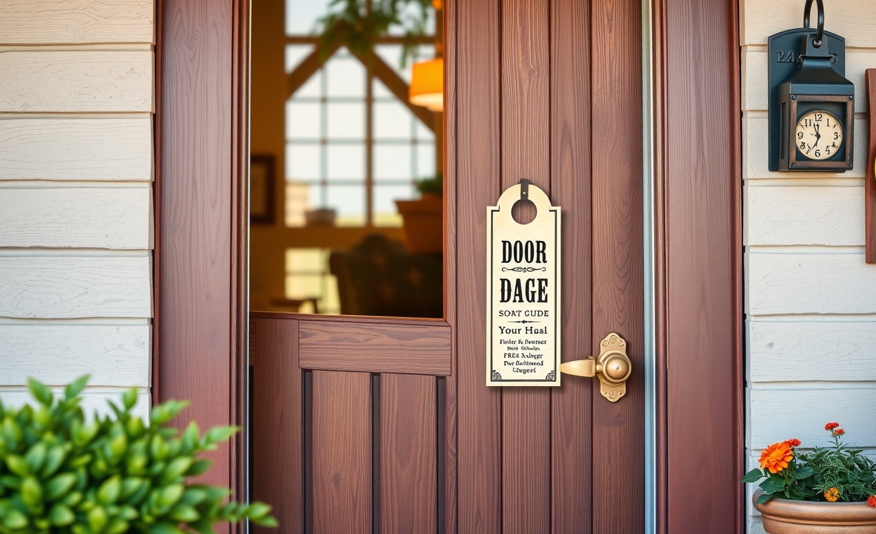 Checklist for Rustic Door Hangers Guide