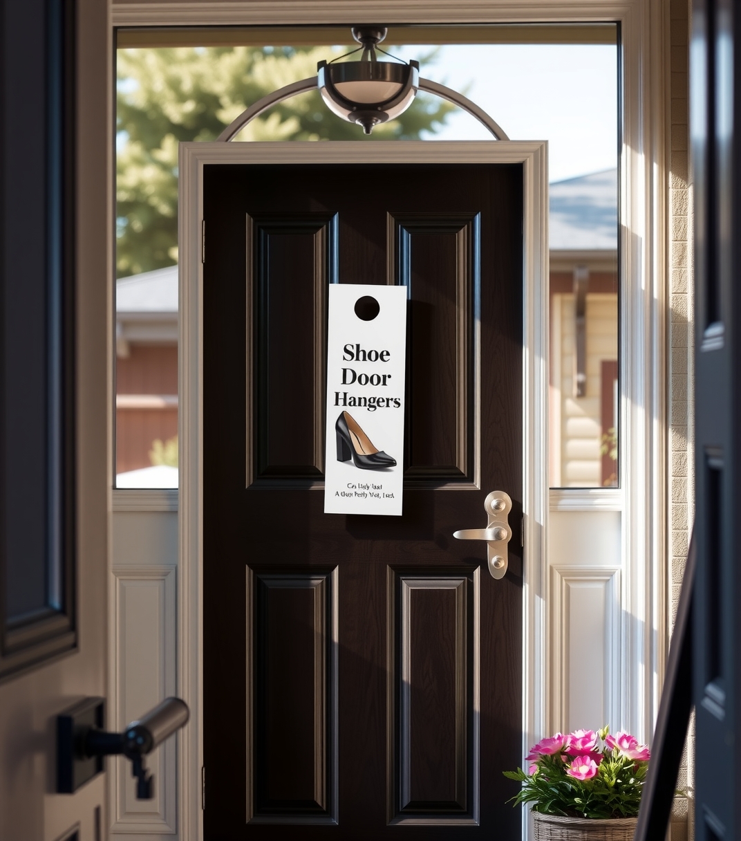 Preparation visual for Shoe Door Hangers Guide