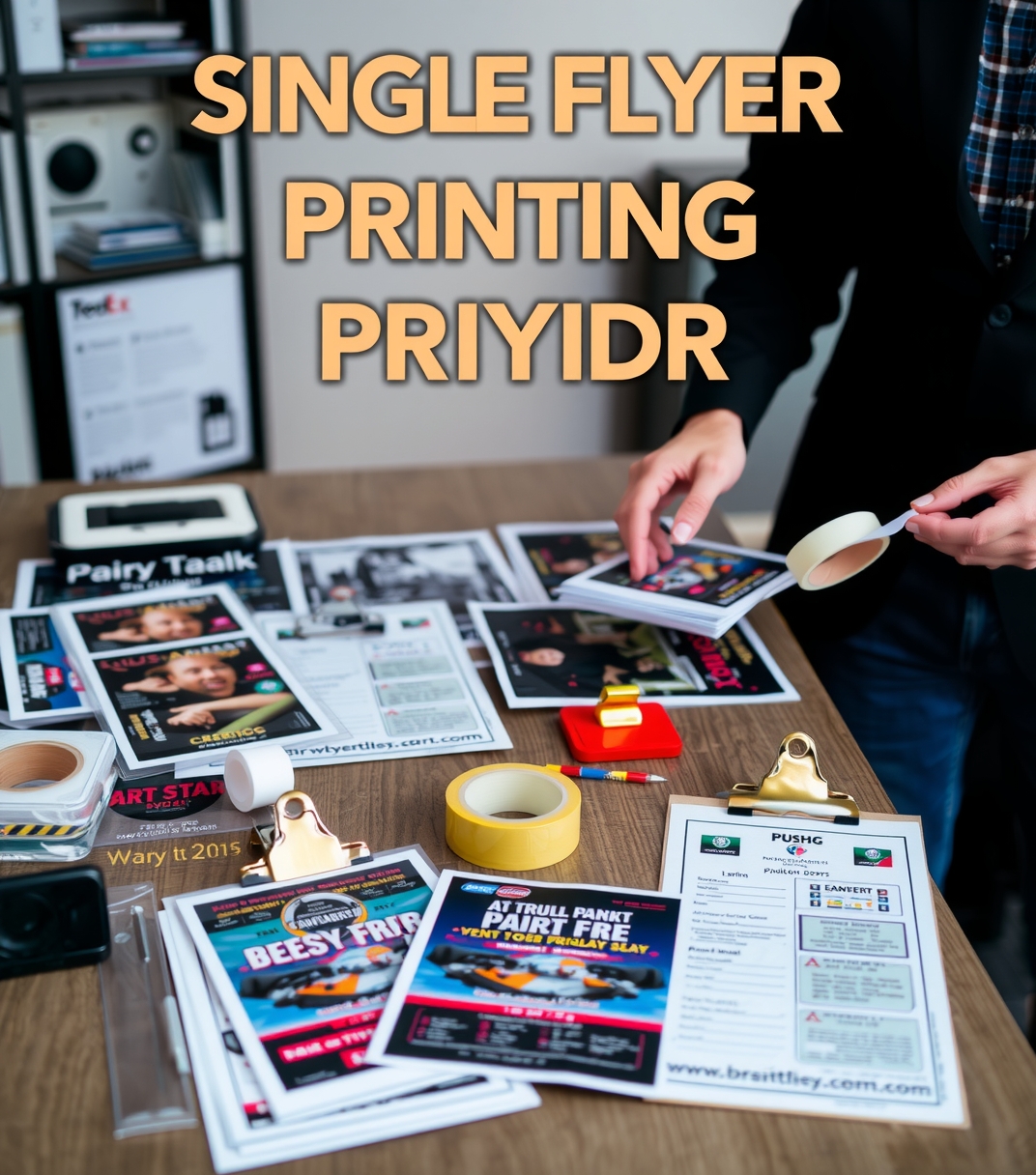 Single Flyer Printing Guide