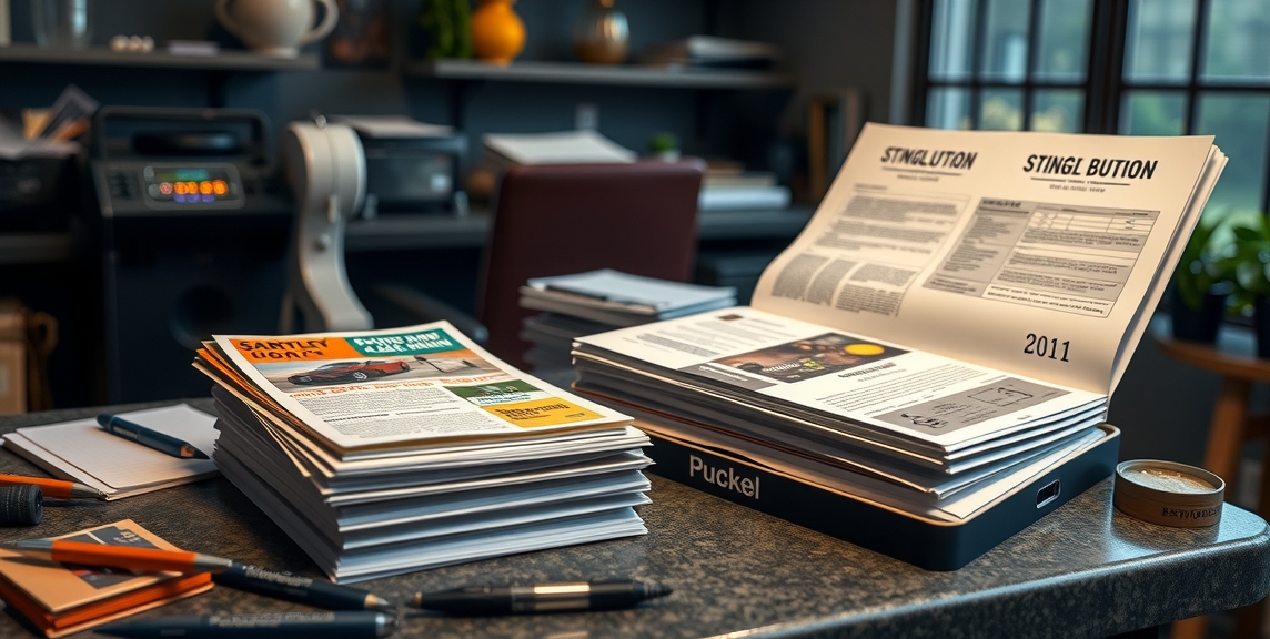 Quality check visual for Single Flyer Printing Guide