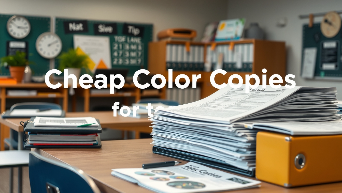 Quality check visual for Cheap Color Copies for Teachers