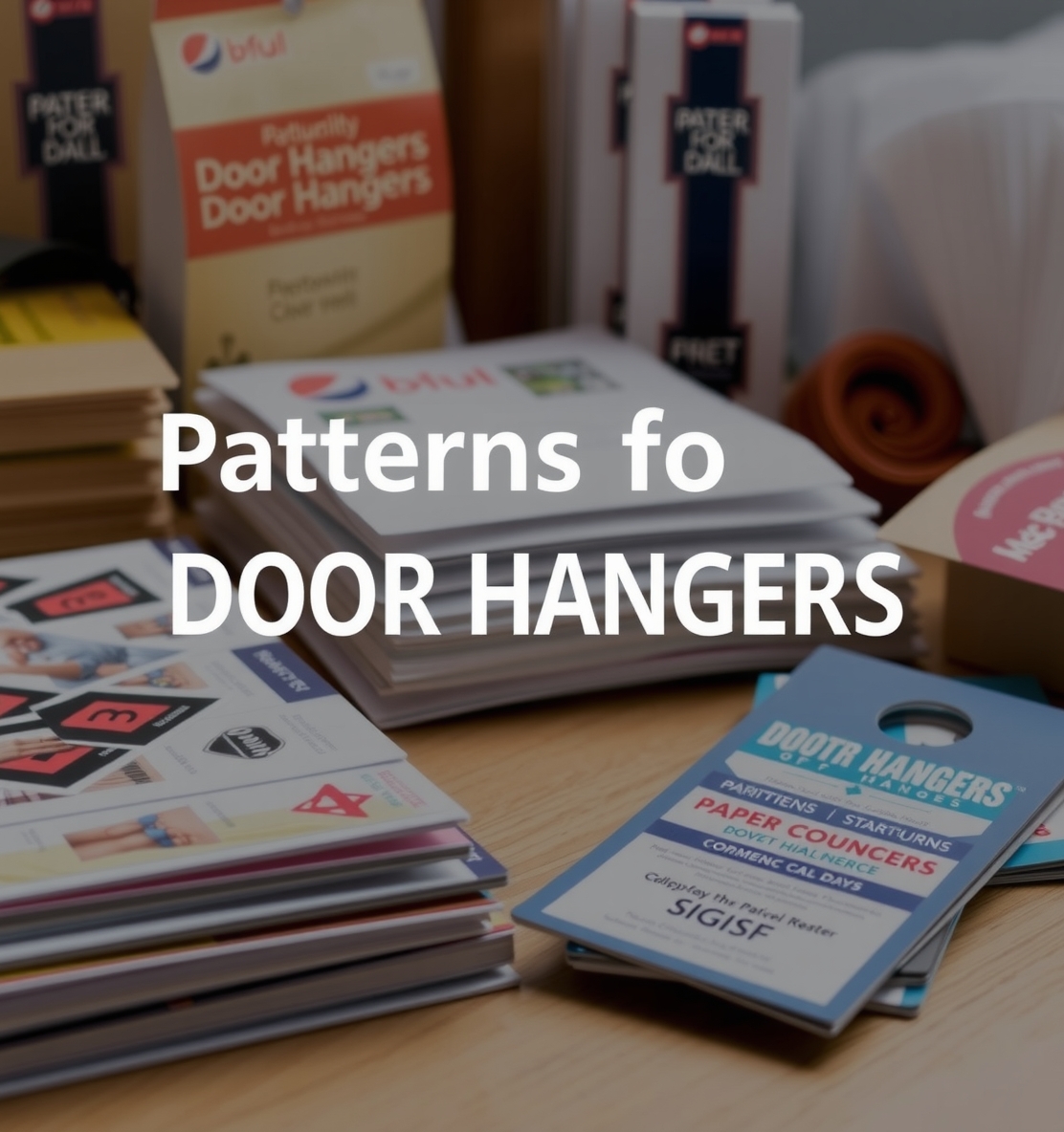Patterns for Door Hangers Guide