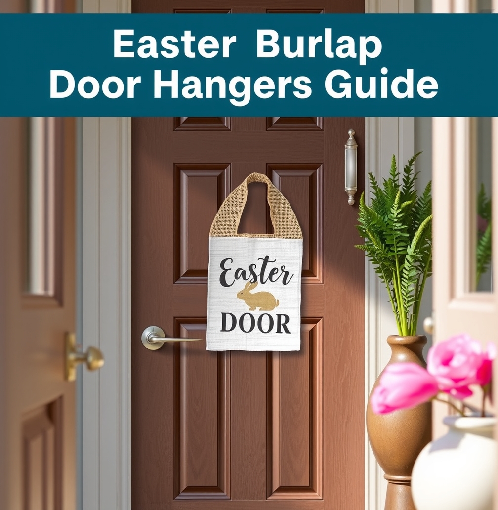 Checklist for Easter Burlap Door Hangers Guide
