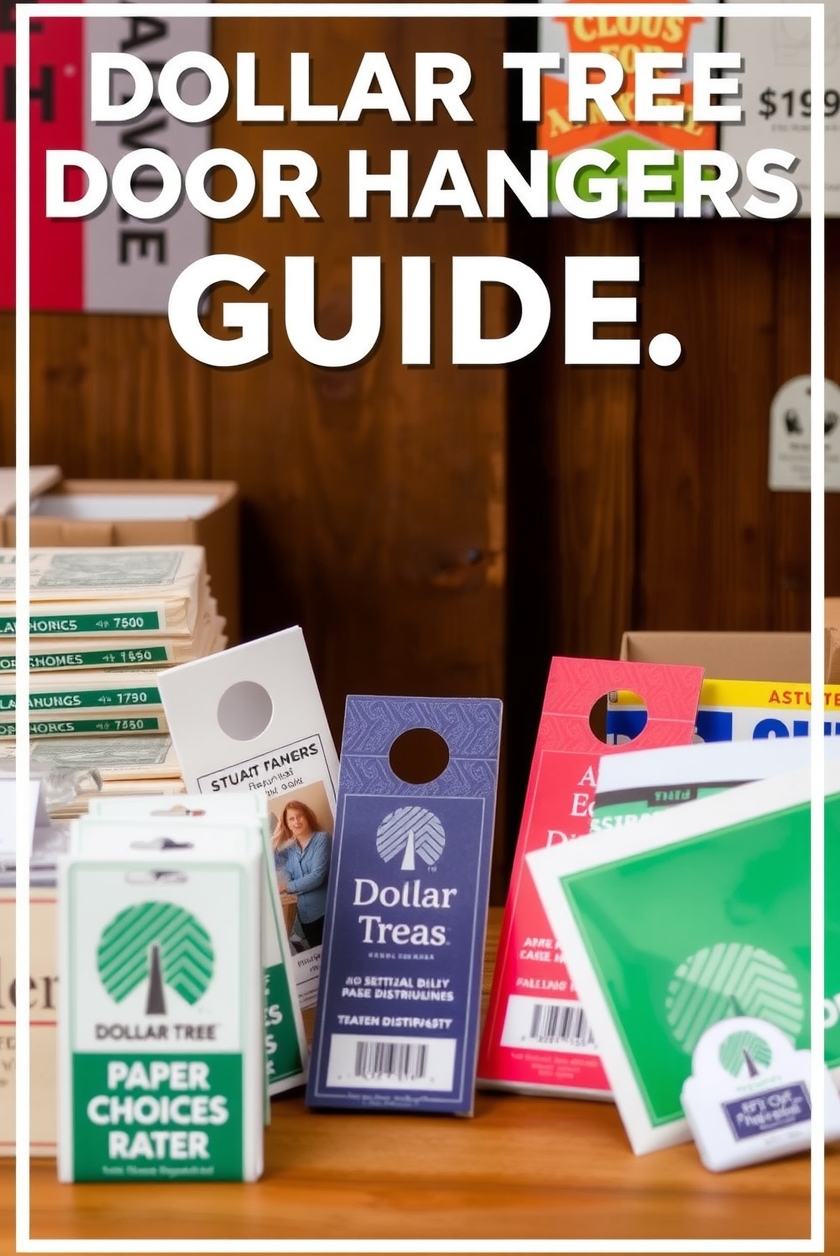 Dollar Tree Door Hangers Guide