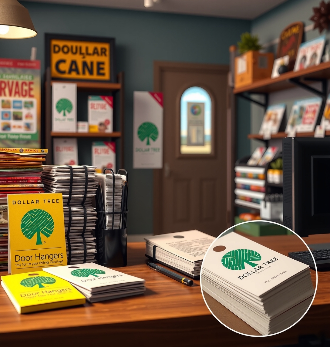 Quality check visual for Dollar Tree Door Hangers Guide