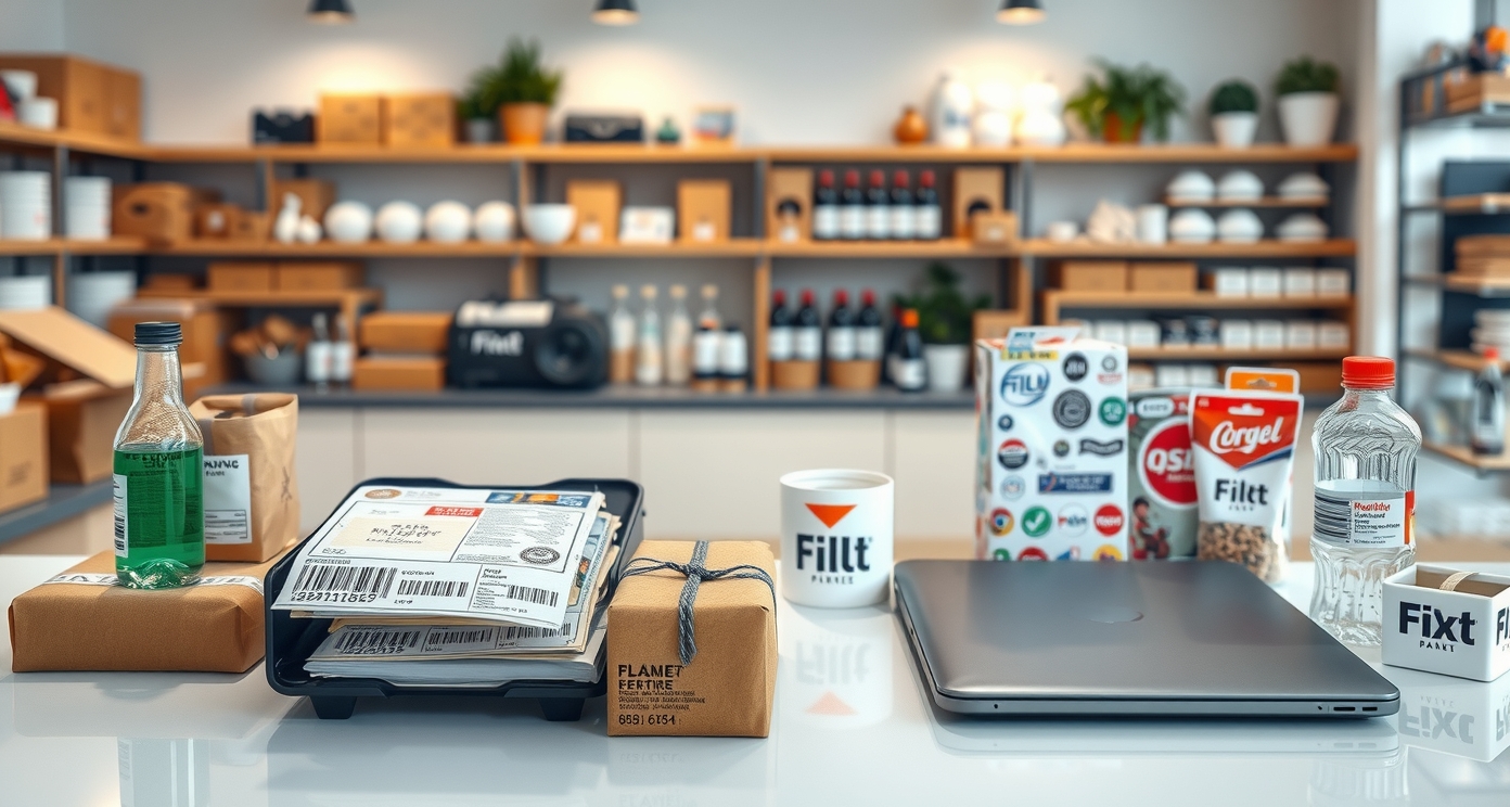 Preparation visual for Printing Labels Stickers Guide