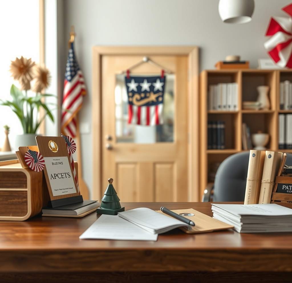 Preparation visual for Patriotic Wooden Door Hangers Guide