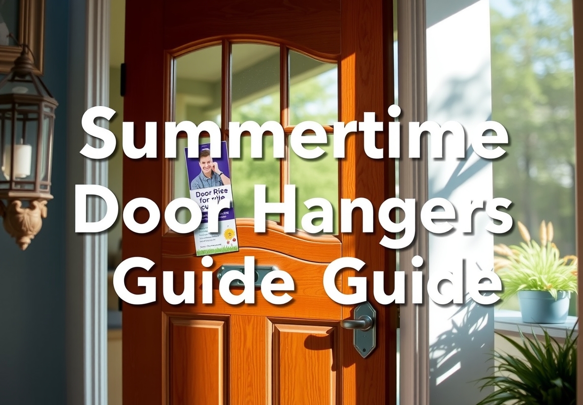 Checklist for Summertime Door Hangers Guide
