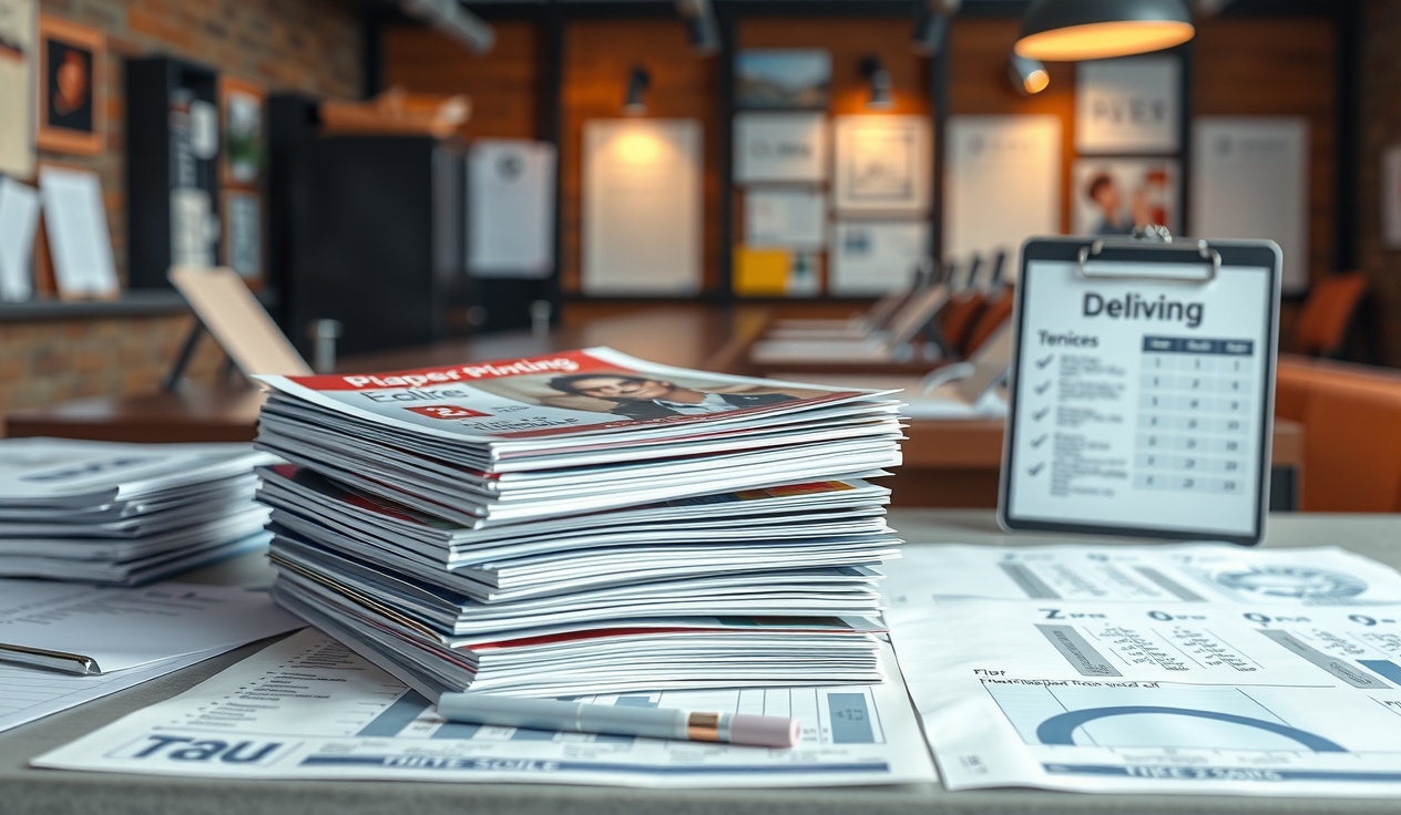 Quality check visual for Flyer Printing Online Cheap