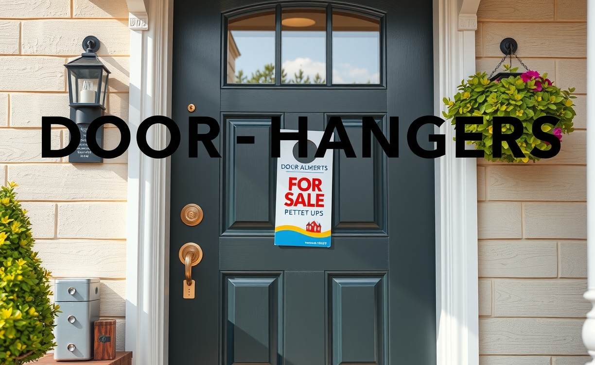 Checklist for Door Hangers for Real Estate Agents