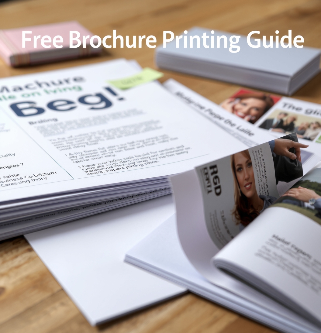 Checklist for Free Brochure Printing Guide