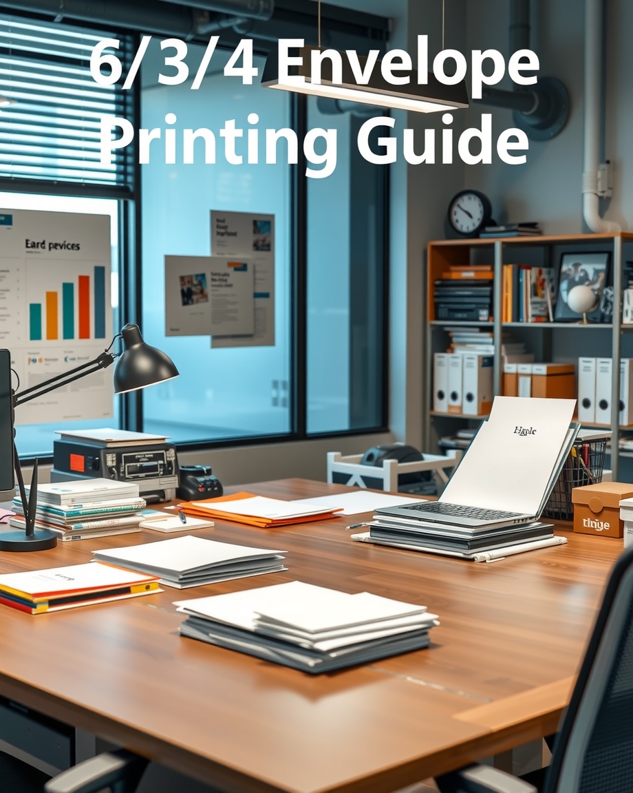 6 3 4 Envelope Printing Guide