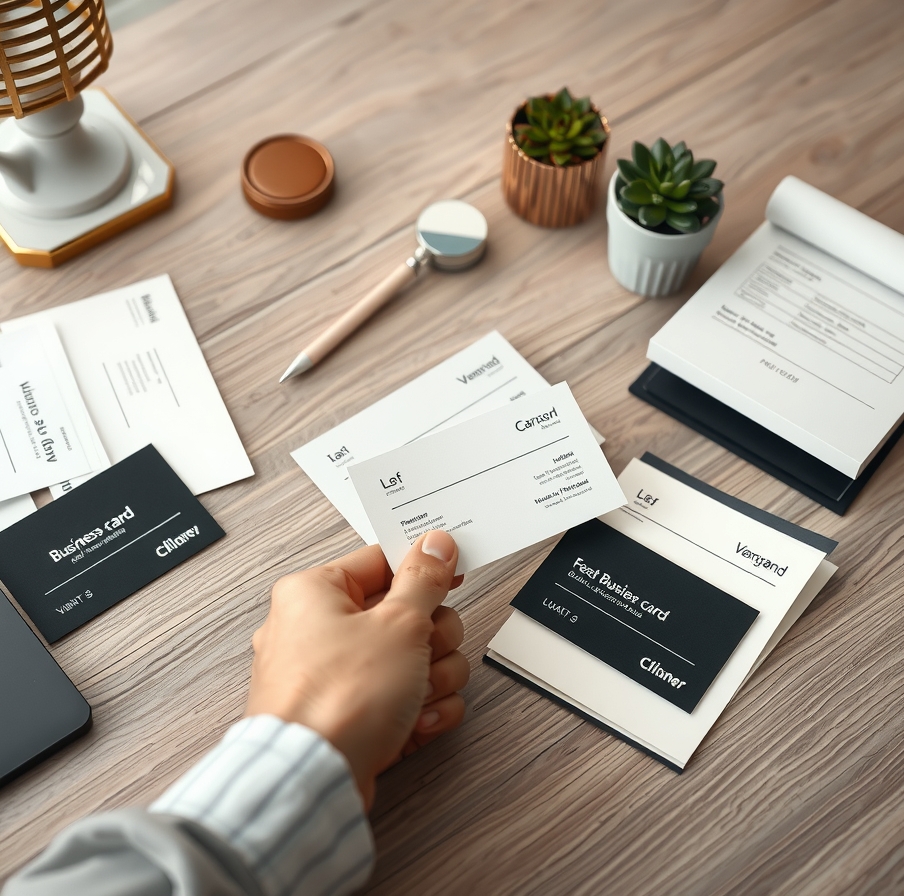 Black Business Cards Printing Guide