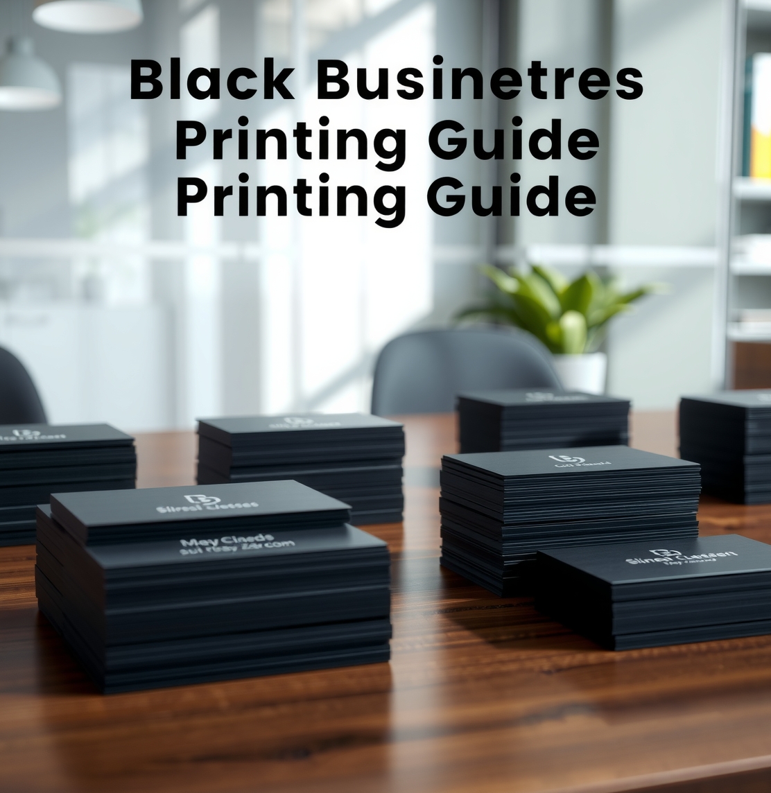 Evaluating the best Black Business Cards Printing Guide environment