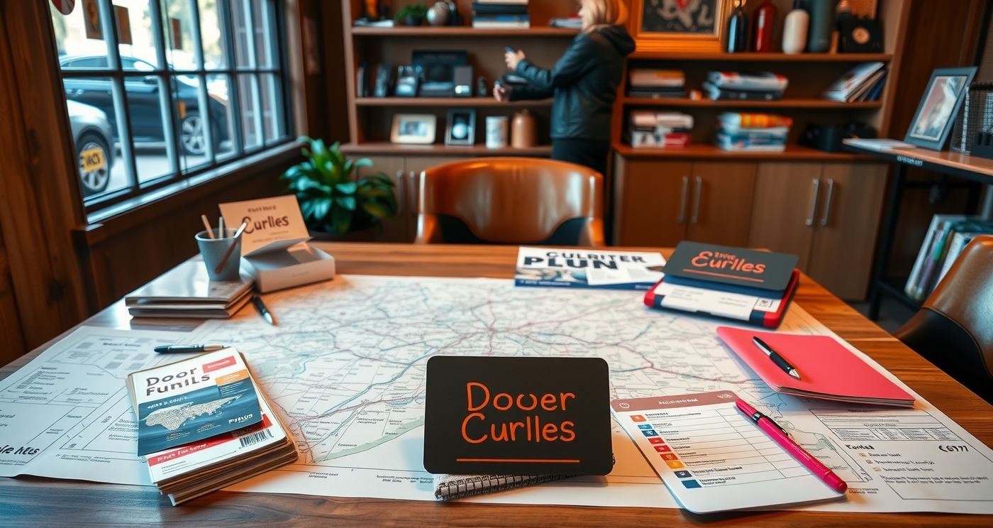 Evaluating the best Door Hangers vs Business Cards environment