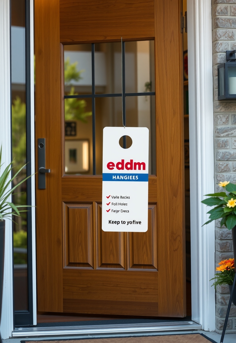 Checklist for Door Hangers vs Eddm