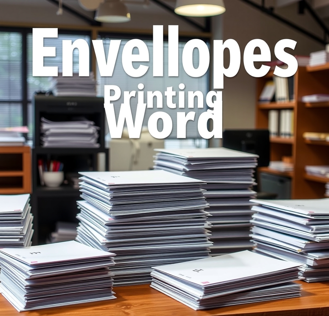 Checklist for Envelope Printing Word Format Guide