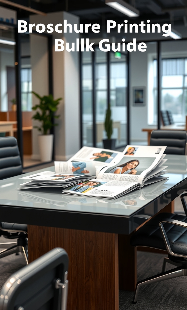 Brochure Printing Bulk Guide