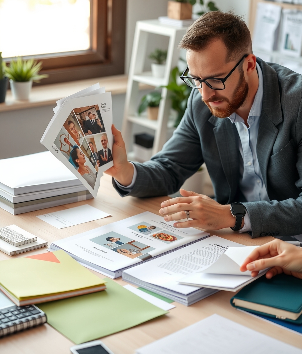 Preparation visual for Brochure Printing Services Near Me Same Day