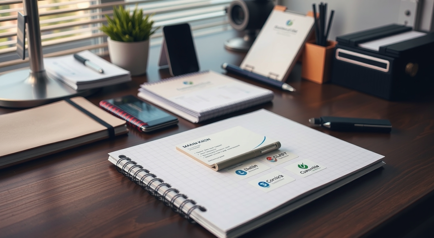 Preparation visual for Business Cards Printing Custom Guide