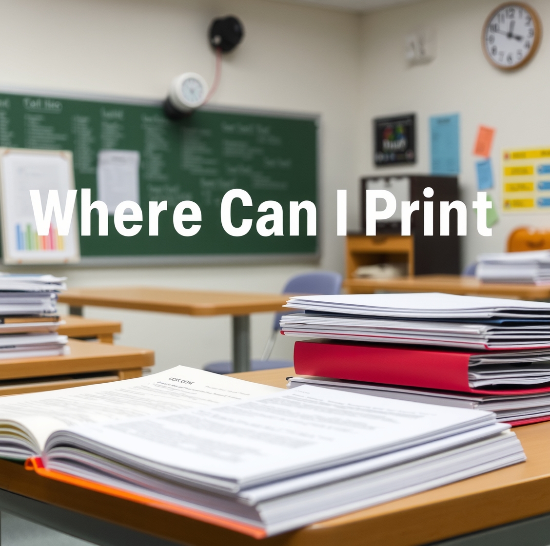 Where Can I Print Color Copies for Free Guide