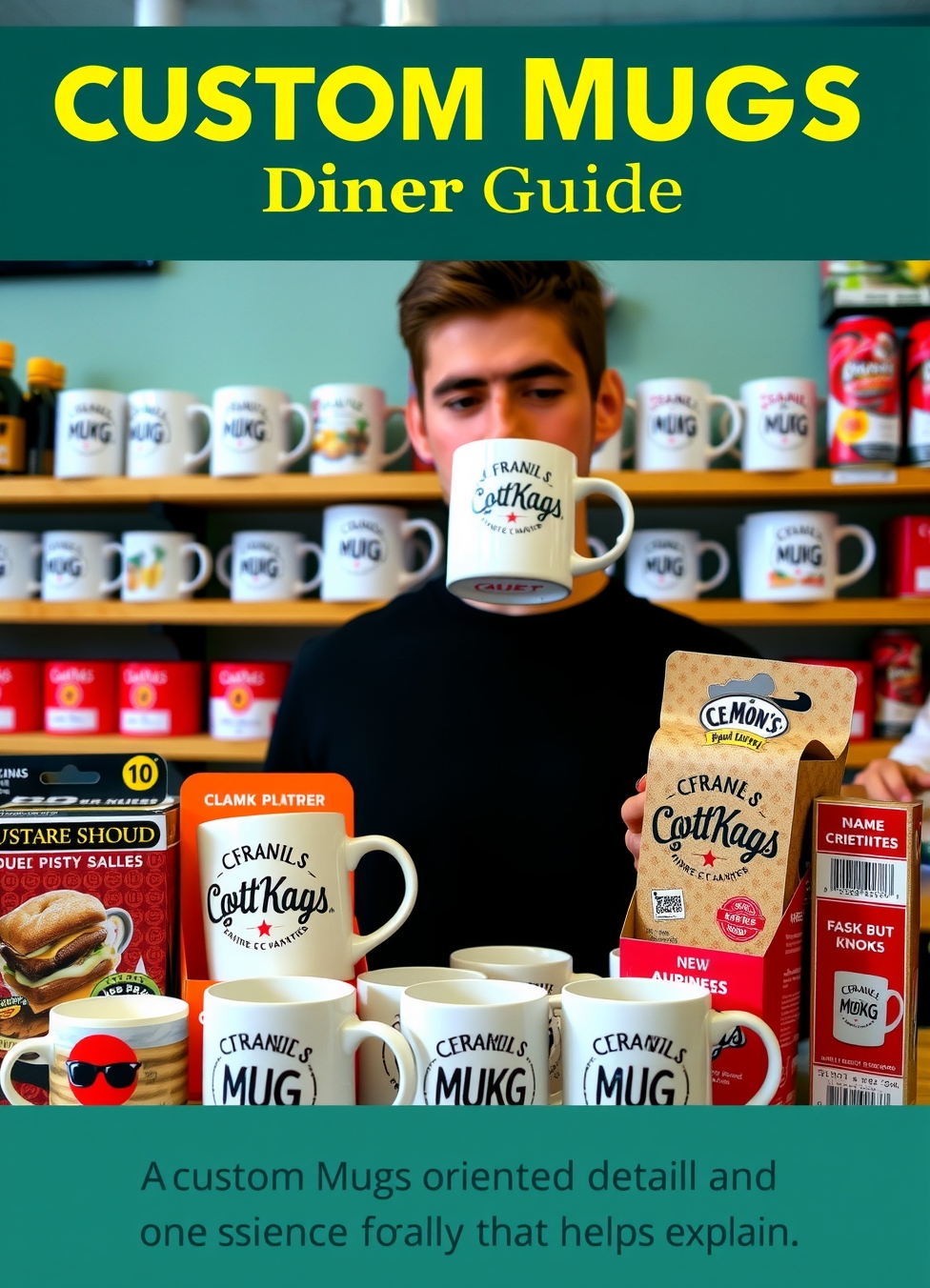 Preparation visual for Custom Mugs Diner Guide