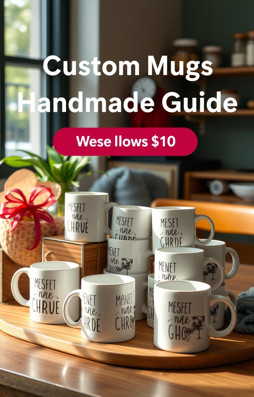 Preparation visual for Custom Mugs Handmade Guide