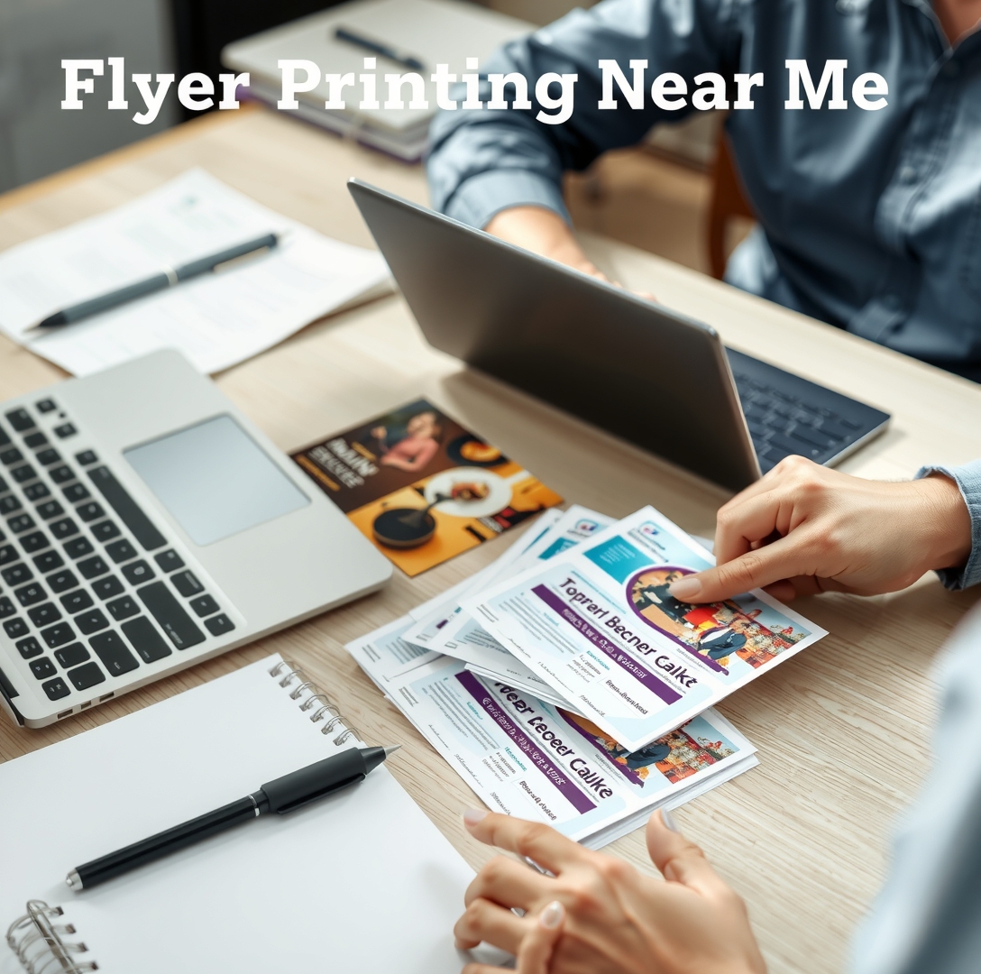 Flyer Printing Near Me Online Guide