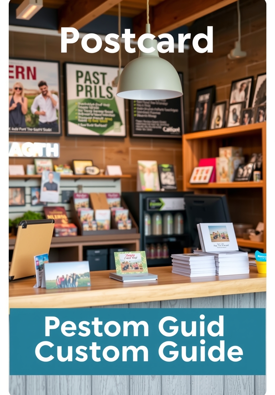 Quality check visual for Postcard Printing Custom Guide